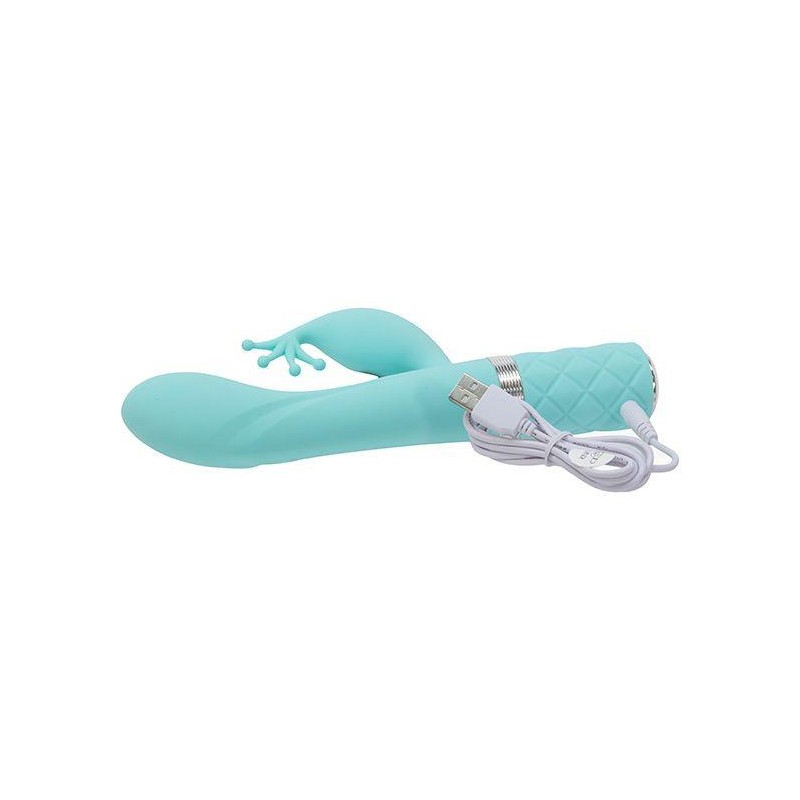 Pillow Talk - Kinky Rabbit & G-Spot Vibrator Teal